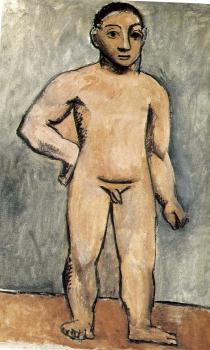 Pablo Picasso : nude boy